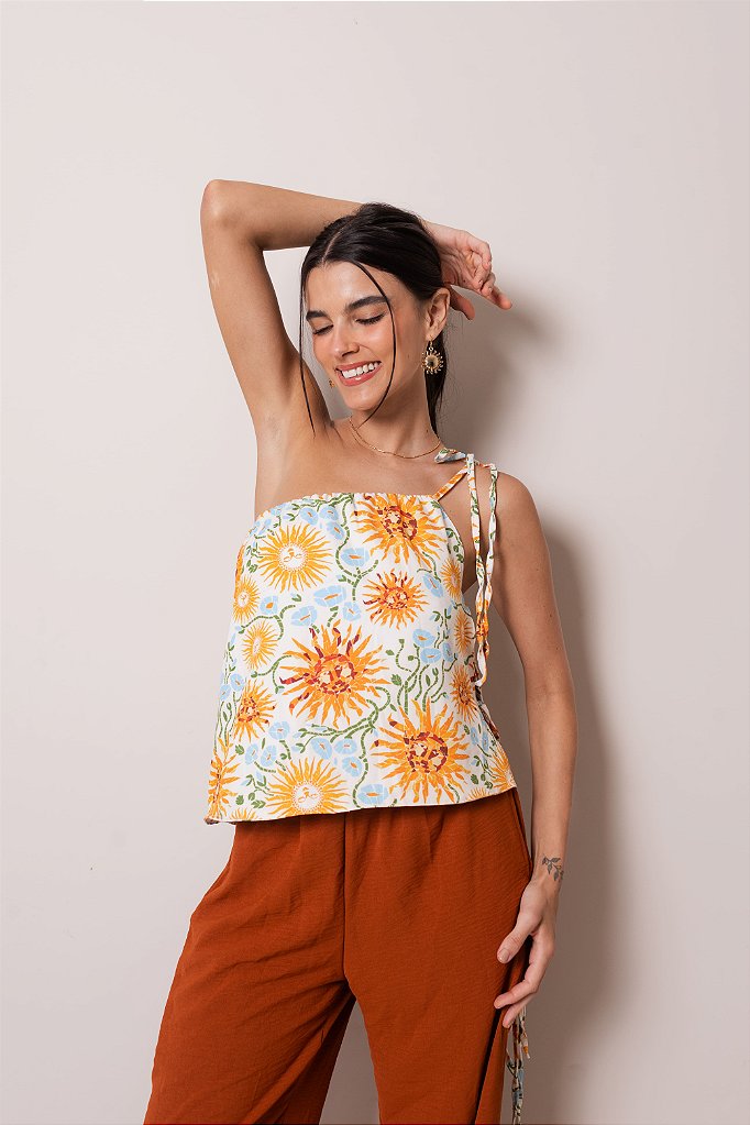 Saia Luna Estampada