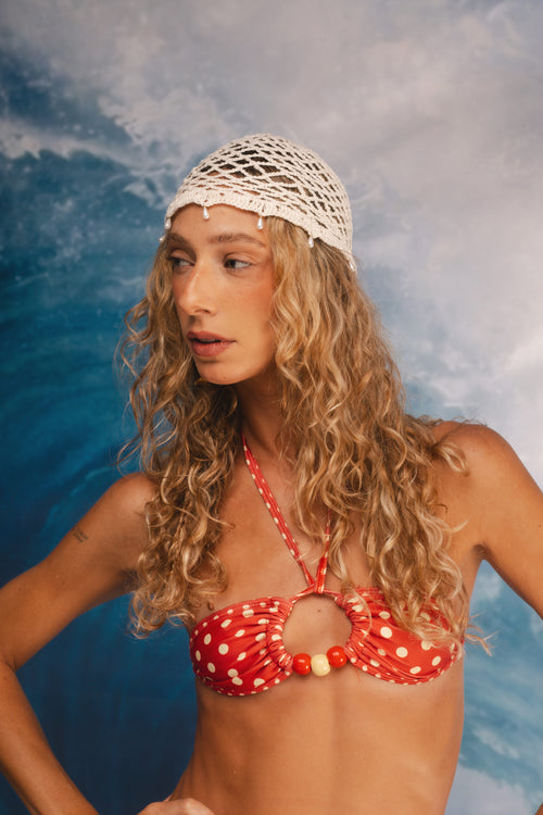 Headpiece Crochê Pérola