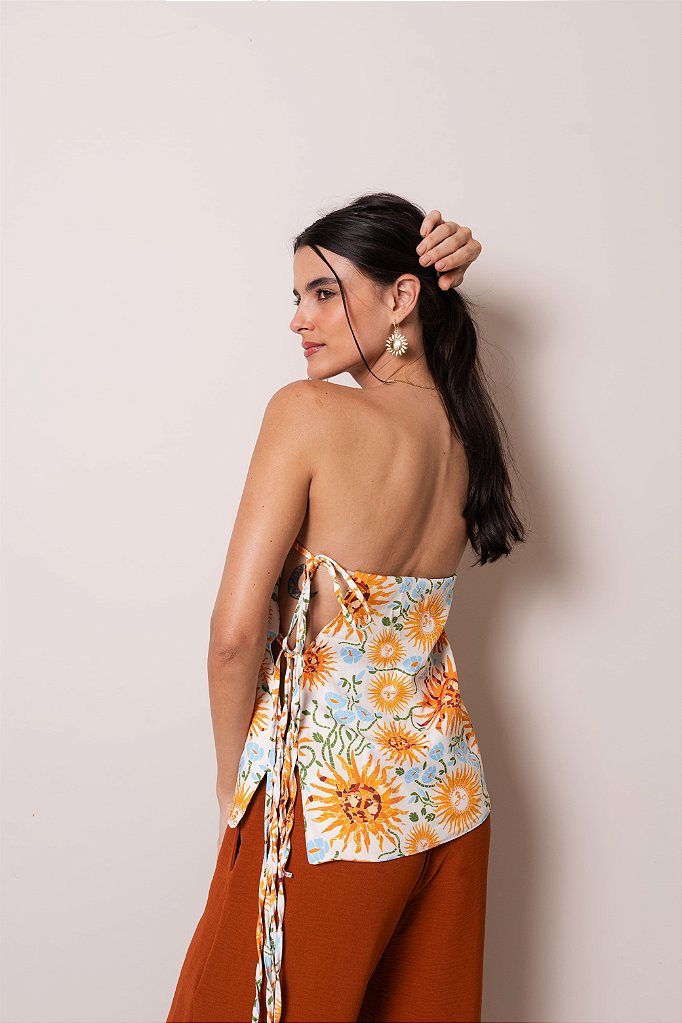 Saia Luna Estampada