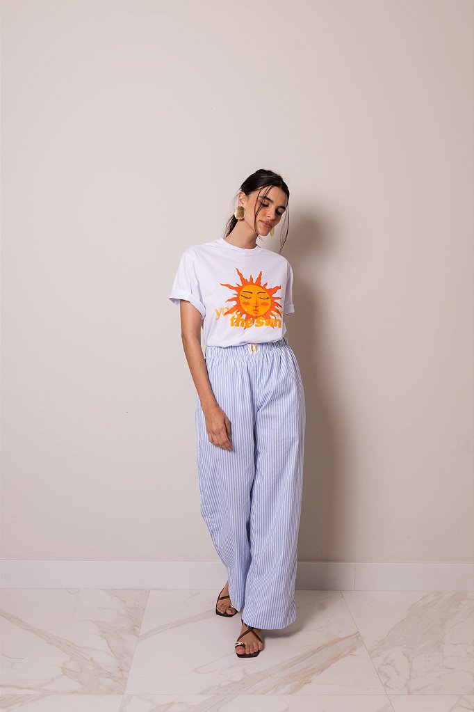 T-shirt Sol Branca