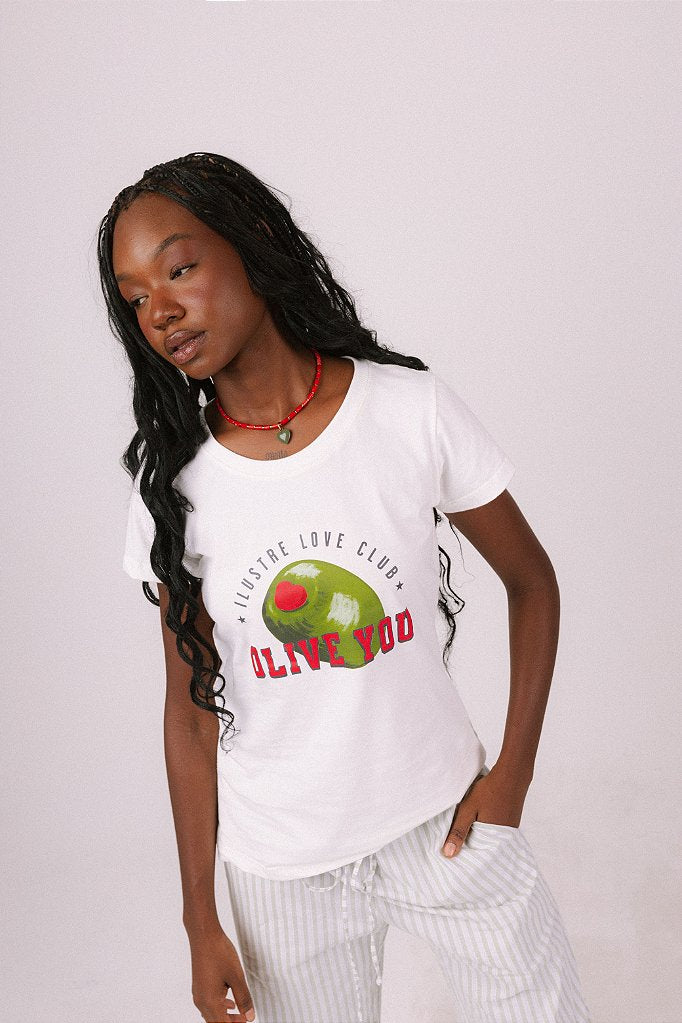 Baby Tee Olive