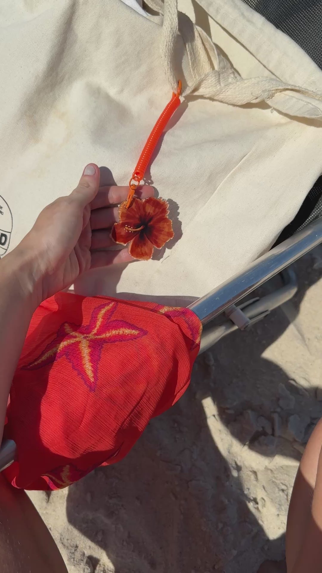 Chaveiro Hibisco